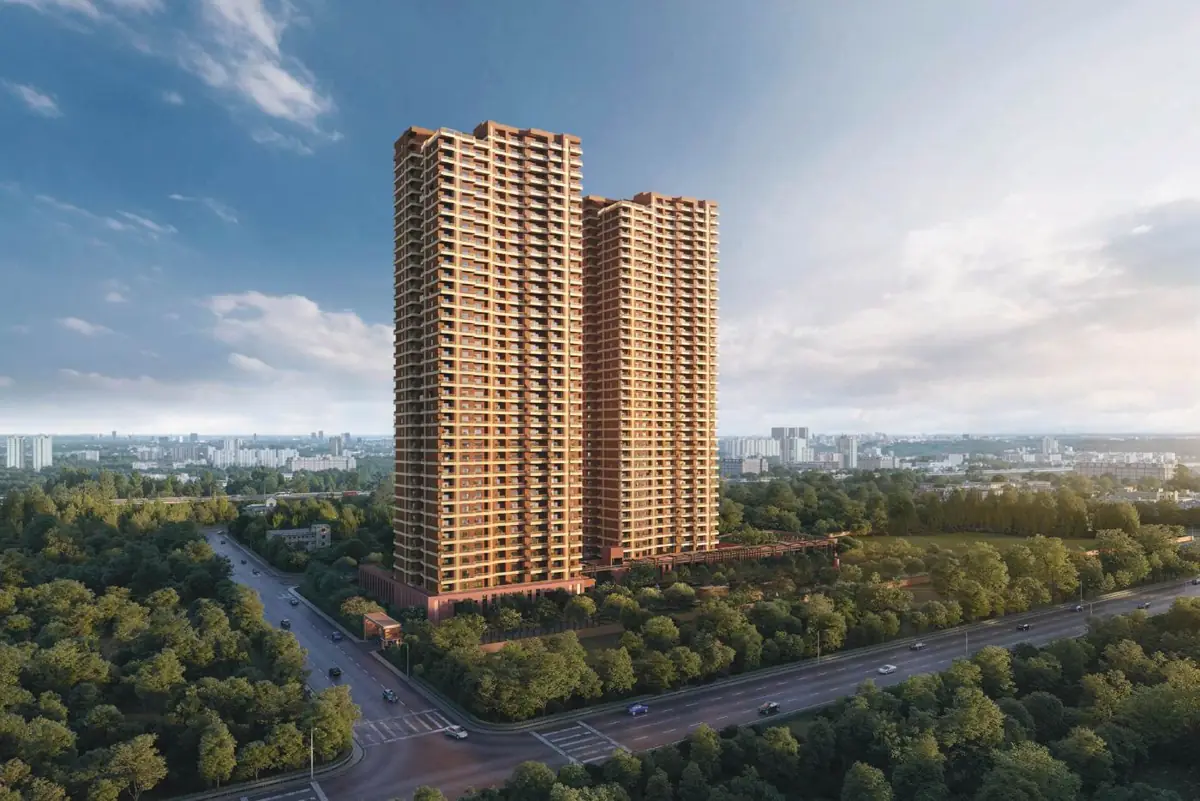 Estate 105 by Max Estates towers on Noida Expressway, Sector 105 (artistic impression)