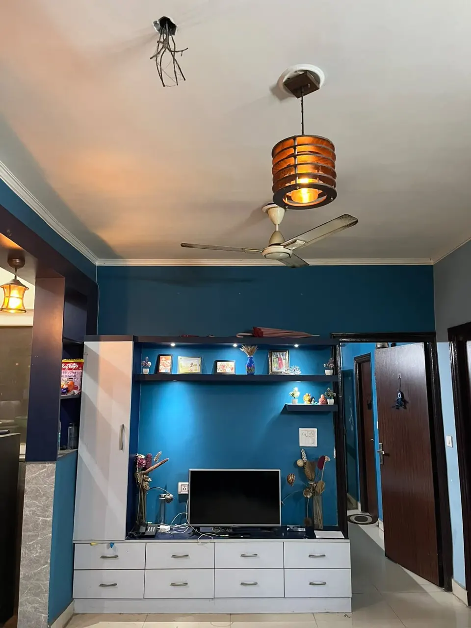 Fully Furnished Private Room for Female Flatmate in Supertech Ecovillage 2 – Living room
